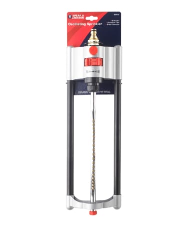 Accesorii gradinarit - Aspersor oscilant cu teava din aluminiu, conector din alama, Spear & Jackson