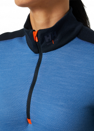 Bluza dama Helly Hansen Lifa Merino Base Layer Half Zip [4]