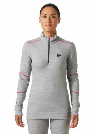 Bluza dama Helly Hansen Lifa Merino Base Layer Half Zip [2]