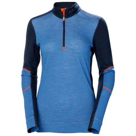 Bluza dama Helly Hansen Lifa Merino Base Layer Half Zip