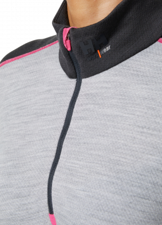 Bluza dama Helly Hansen Lifa Merino Base Layer Half Zip [4]