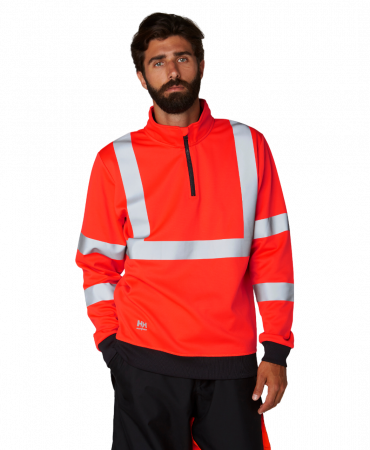 Bluza Helly Hansen Addvis Half Zip, reflectorizanta, HVC2, 3 [2]