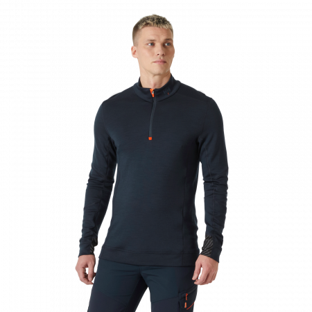 Bluza Helly Hansen Lifa Base Layer Merino Half Zip, bleumarin, S [2]