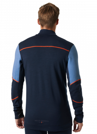 Bluza Helly Hansen Lifa Base Layer Merino Half Zip, bleumarin/albastru, 2XL [3]