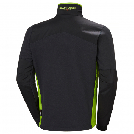 Bluza Helly Hansen Magni Fleece, negru/lime, S [1]