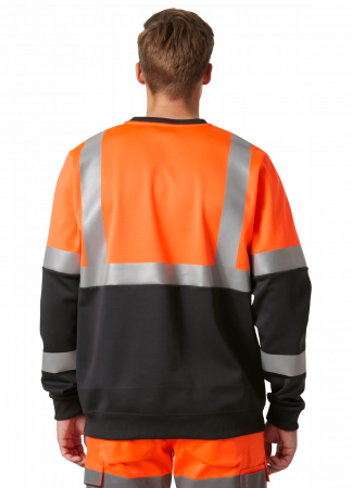 Bluza reflectorizanta Helly Hansen Addvis CL1, portocaliu/negru abanos, 5XL [3]