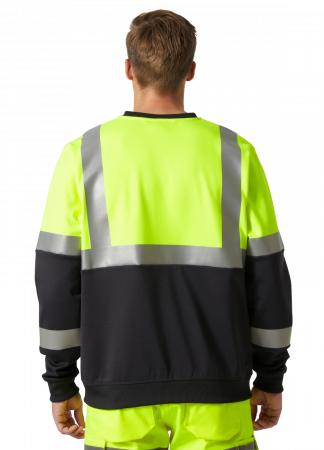 Bluza reflectorizanta Helly Hansen Addvis CL1, galben/negru abanos, 2XL [3]