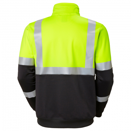 Bluza reflectorizanta Helly Hansen Addvis Half Zip CL1, galben/negru abanos, 5XL [1]