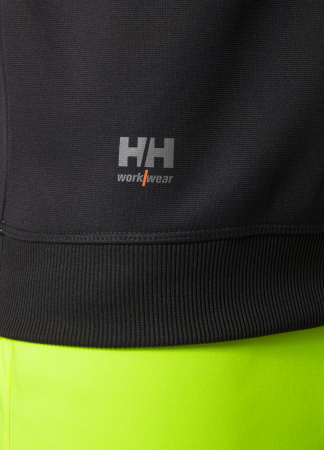 Bluza reflectorizanta Helly Hansen Addvis Half Zip CL1, galben/negru abanos, 5XL [4]