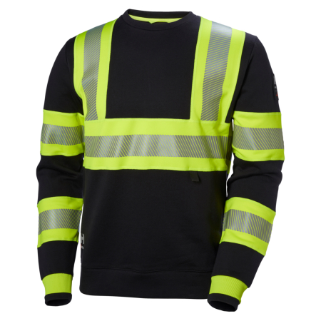 Bluze si hanorace - Bluza reflectorizanta Helly Hansen ICU Sweatshirt CL1