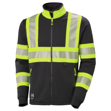 Echipamente lucru si protectie - Bluza reflectorizanta Helly Hansen ICU Zip Sweatshirt CL1