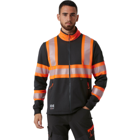 Bluza reflectorizanta Helly Hansen ICU Zip Sweatshirt CL1 [2]