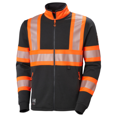 Echipamente lucru si protectie - Bluza reflectorizanta Helly Hansen ICU Zip Sweatshirt CL1