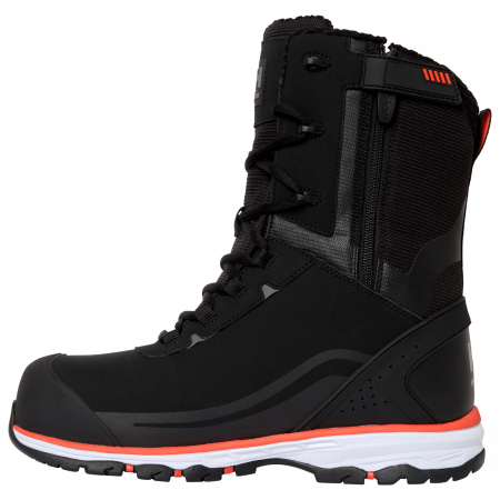 Bocanci protectie Helly Hansen Chelsea Evolution 2 Winter Tall S7L HT, negru/portocaliu, 40