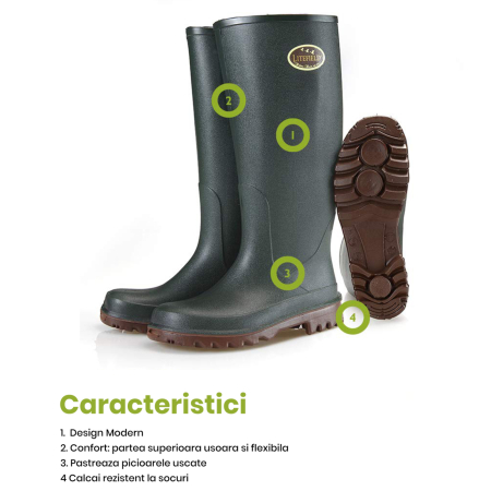Cizme protectie Bekina Litefield, O4, verde/maro [3]