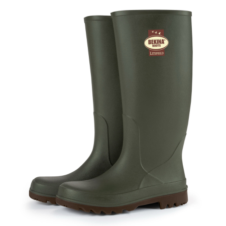 Cizme protectie Bekina Litefield, O4, verde/maro [1]