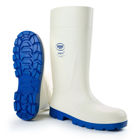 Cizme protectie Bekina Steplite EasyGrip, O4, alb/albastru [4]