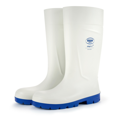 Cizme protectie Bekina Steplite EasyGrip, O4, alb/albastru [1]