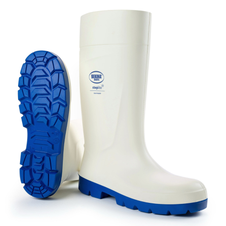 Cizme protectie Bekina Steplite EasyGrip, S4, alb/albastru [4]