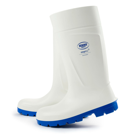 Cizme protectie Bekina Steplite EasyGrip, S4, alb/albastru [2]