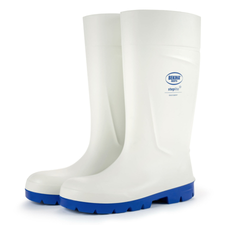 Cizme protectie Bekina Steplite EasyGrip, S4, alb/albastru [1]