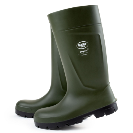 Cizme protectie Bekina Steplite EasyGrip, S5, verde/negru [2]