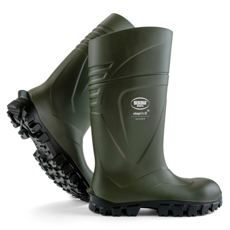Incaltaminte protectie - Cizme protectie Bekina StepliteX SolidGrip, O4, verde/negru