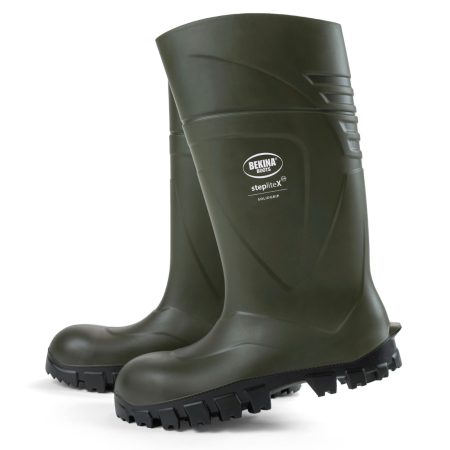 Cizme protectie Bekina StepliteX SolidGrip, O4, verde/negru [2]