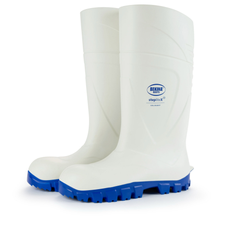 Cizme protectie Bekina StepliteX SolidGrip, S4, alb/albastru [1]