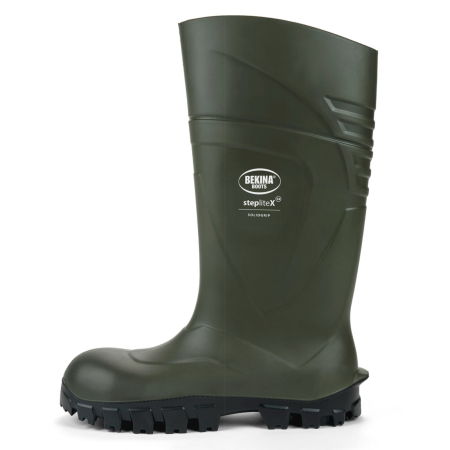 Cizme protectie Bekina StepliteX SolidGrip, S4, verde/negru [3]
