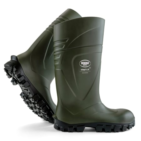 Cizme protectie - Cizme protectie Bekina StepliteX SolidGrip, S5, verde/negru