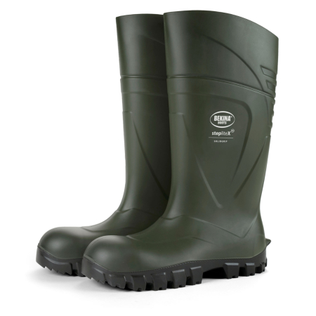 Cizme protectie Bekina StepliteX SolidGrip, S5, verde/negru [1]