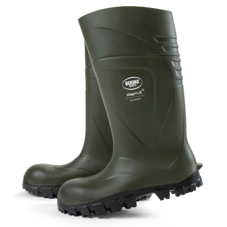 Cizme protectie Bekina StepliteX SolidGrip, S5, verde/negru [2]