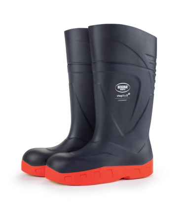 Cizme protectie Bekina StepliteX StormGrip, S5, bleumarin/portocaliu [1]