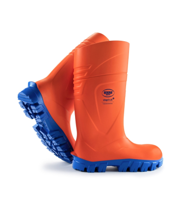 Incaltaminte protectie - Cizme protectie Bekina StepliteX ThermoProtec, S5, portocaliu/albastru