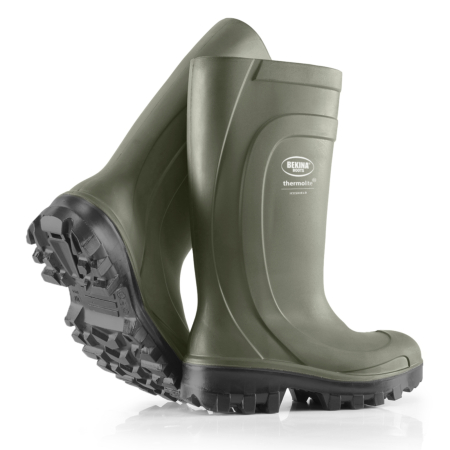Echipamente lucru si protectie - Cizme protectie Bekina Thermolite Extreme Cold, S4, verde/antracit