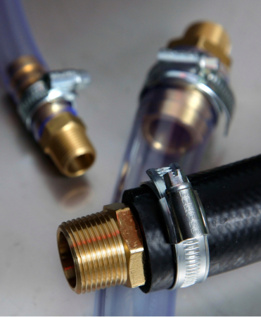 Coliere metalice zincate cu surub, Eclipse, 11-16 mm, set 10 bucati [5]