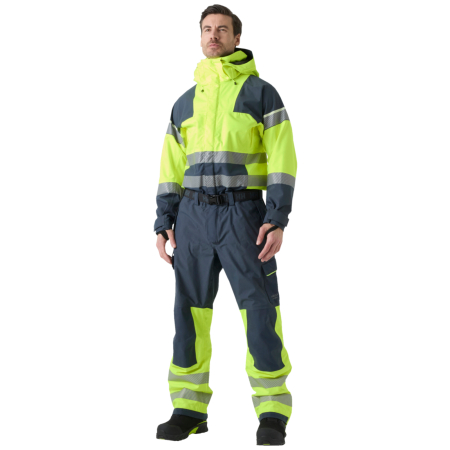 Combinezon de lucru reflectorizant cu gluga Helly Hansen Njord Coast Shell Suit CL3 [2]