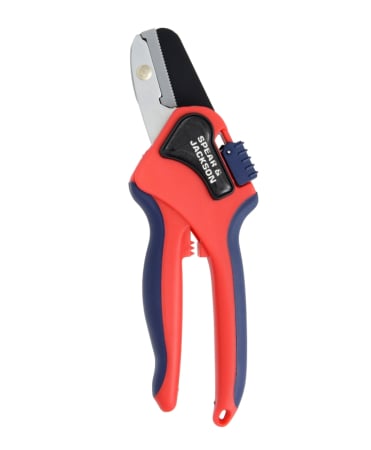 Accesorii gradinarit - Foarfeca gradina tip nicovala medie cu lama otel SK5 cu teflon, Spear & Jackson Razorsharp Advantage
