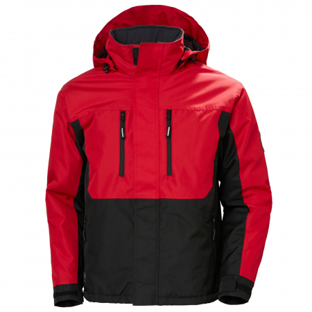 Echipamente lucru si protectie - Geaca captusita cu gluga Helly Hansen Berg Winter, neagra, S