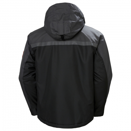 Geaca captusita cu gluga Helly Hansen Berg Winter, negru/gri inchis, S [1]