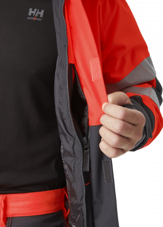 Geaca captusita de iarna cu gluga Helly Hansen Alna 2.0 Winter, impermeabila, reflectorizanta, HVC2, 3 [3]