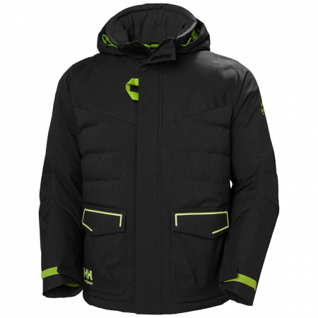 Geci - Geaca cu gluga Helly Hansen Magni Winter, neagra, 2XL