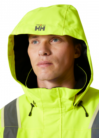 Geaca cu gluga Helly Hansen UC-ME Shell, impermeabila, reflectorizanta, HVC3 [4]