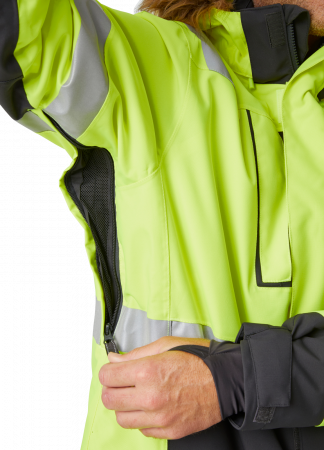 Geaca de iarna cu gluga imblanita Helly Hansen Alna 2.0 Winter Parka, impermeabila, reflectorizanta, HVC2, 3 [4]