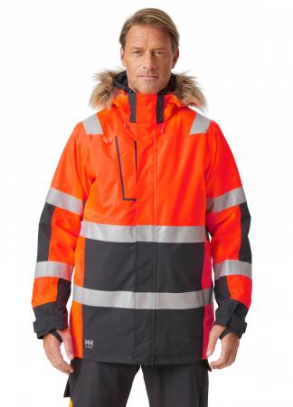 Geaca de iarna cu gluga imblanita Helly Hansen Alna 2.0 Winter Parka, impermeabila, reflectorizanta, HVC2, 3 [2]