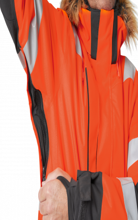 Geaca de iarna cu gluga imblanita Helly Hansen Alna 2.0 Winter Parka, impermeabila, reflectorizanta, HVC2, 3 [4]