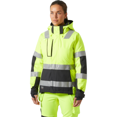 Geaca reflectorizanta cu gluga dama Helly Hansen Alna 2.0 Winter Jacket CL2 [2]