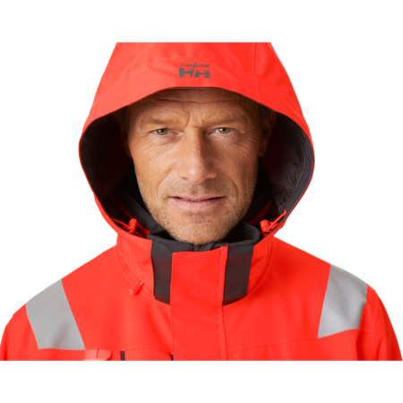 Geaca reflectorizanta cu gluga Helly Hansen Alna 2.0 Shell Jacket CL3 [3]
