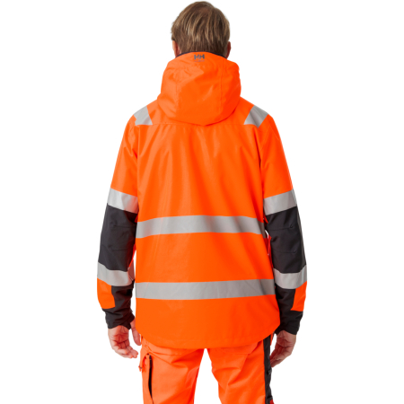 Geaca reflectorizanta cu gluga Helly Hansen Alna 2.0 Shell Jacket CL3 [3]